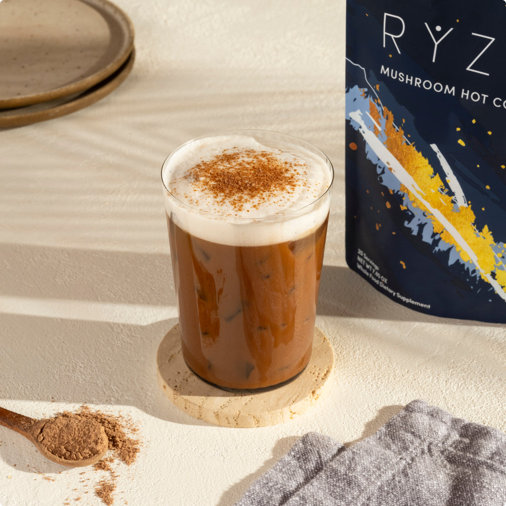RYZE Nighttime Mushroom Cocoa Starter Bag F3