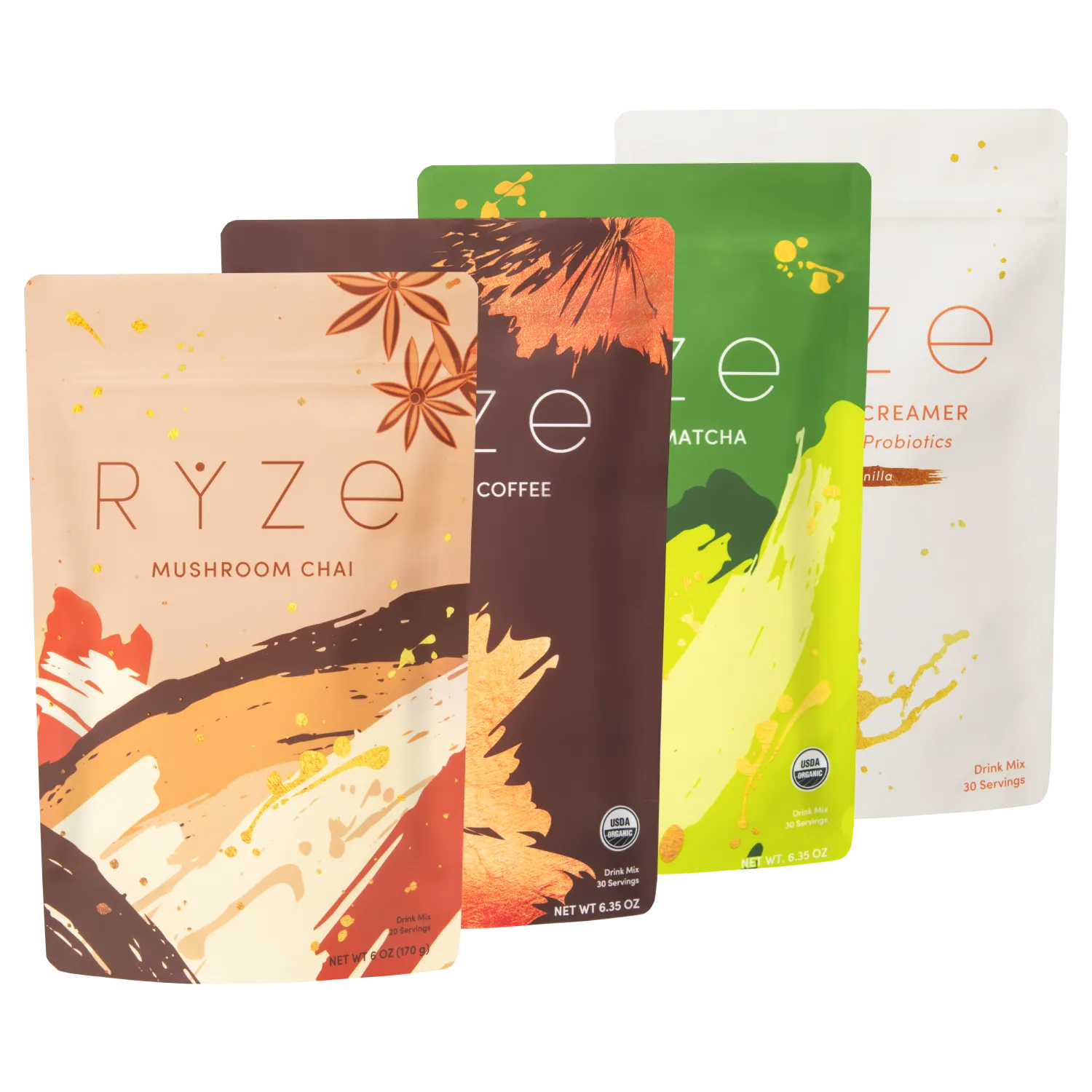 Ultimate Pick-Me-Up Bundle: Chai + Coffee + Matcha Y5