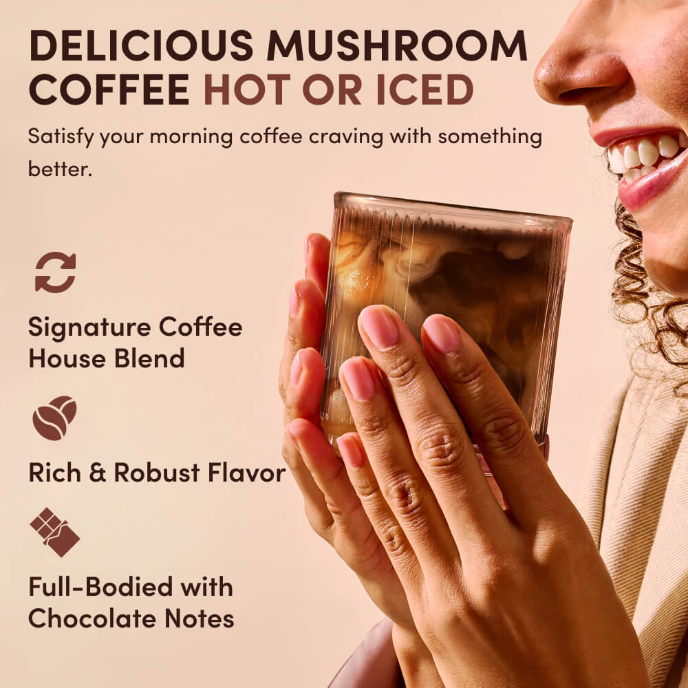 Mushroom Coffee Dark Roast (30 Servings) B4