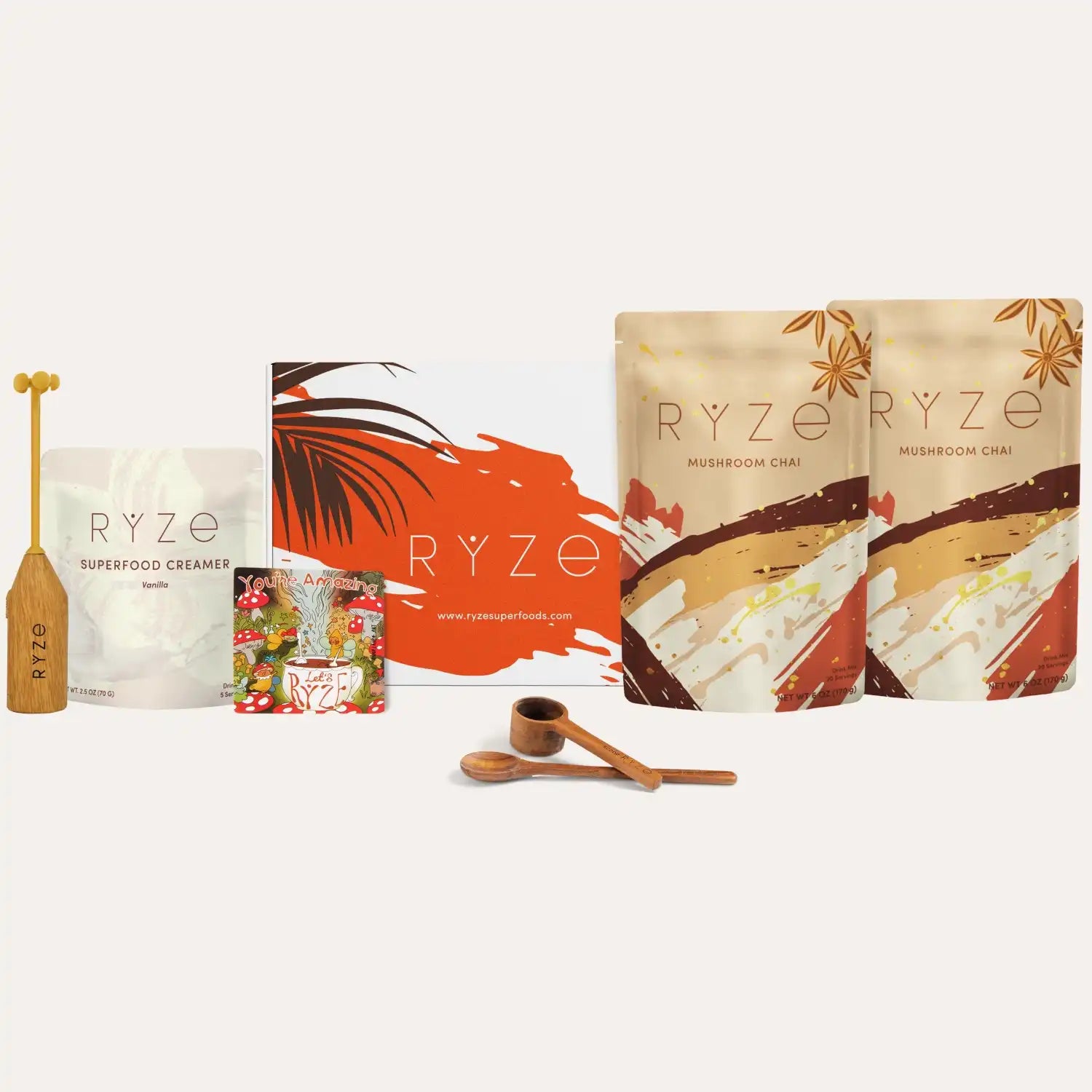 Mushroom Chai Starter Kit (40 Servings) F8