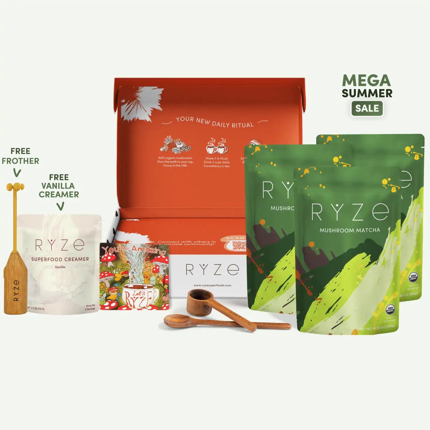 Mushroom Matcha (90 Servings) L6