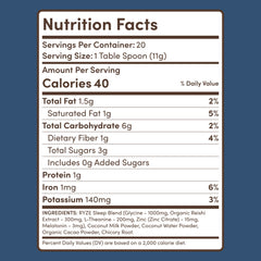 RYZE Mushroom Hot Cocoa — Organic Instant Cocoa with L-Theanine & Melatonin, 20 Servings Q7