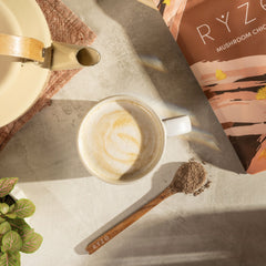 RYZE Mushroom Chicory — Organic Instant Chicory with Shitake & Lions mane, 30 Servings I3