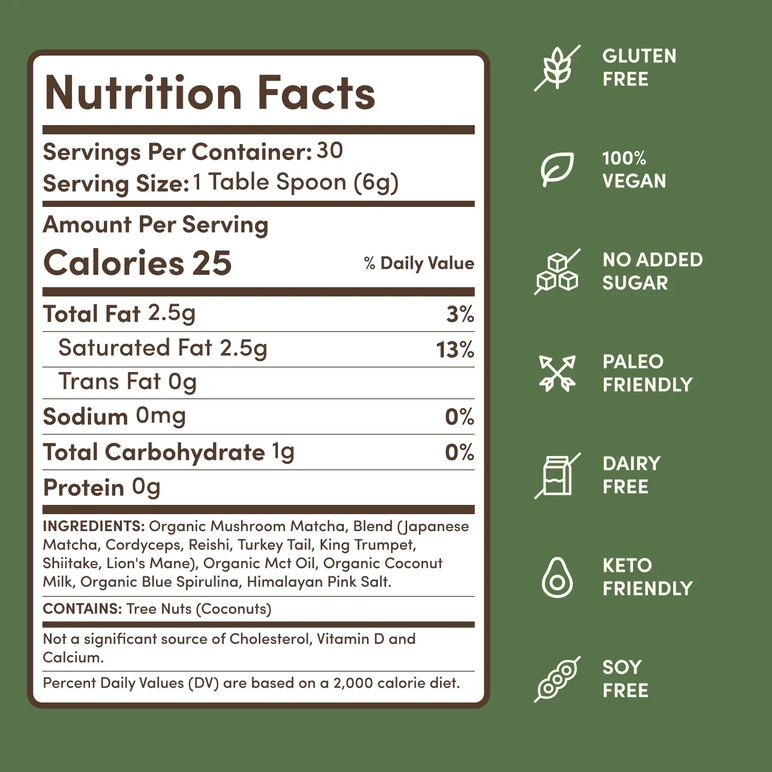 Mushroom Matcha (30 Servings) A0
