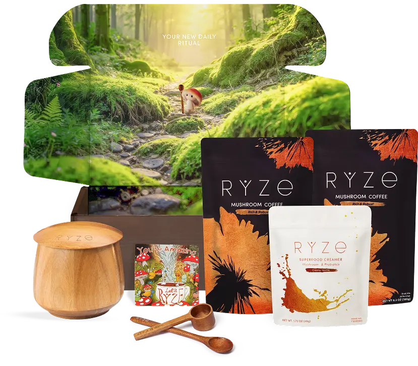 RYZE Ritual Set Dark Roast (90 Day Plan) Z6