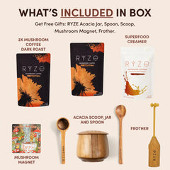 Mushroom Coffee Ritual Set U3