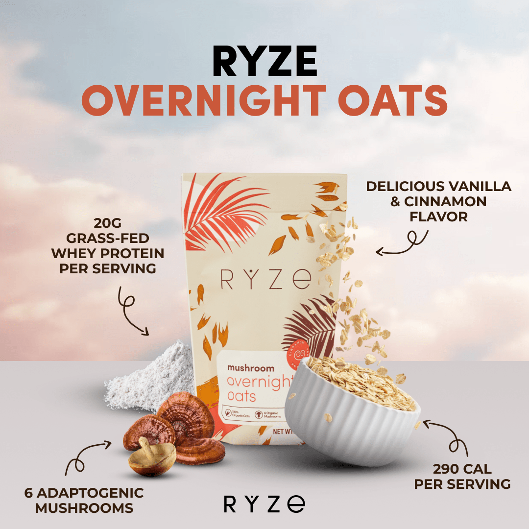 Mushroom Overnight Oats Pack (14 Servings) X6