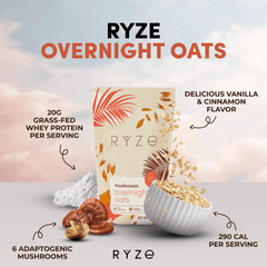Mushroom Overnight Oats Pack (14 Servings) X6