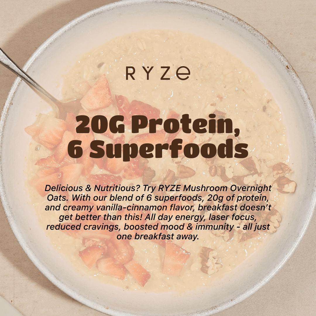 Mushroom Overnight Oats Pack (14 Servings) S9