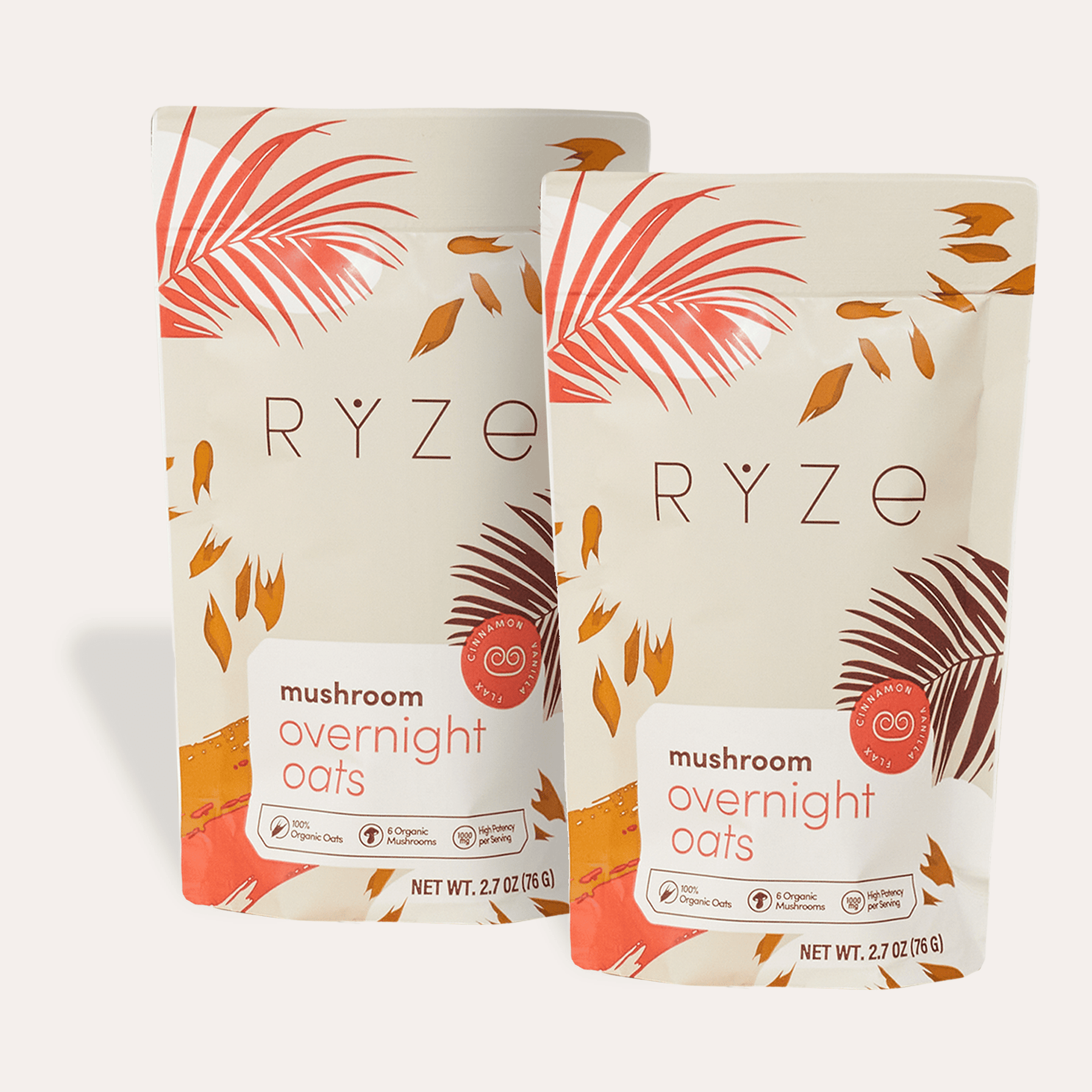 Mushroom Overnight Oats Pack (28 Servings) L5