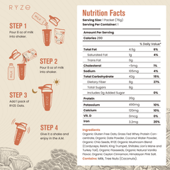 Mushroom Overnight Oats Pack (28 Servings) L5