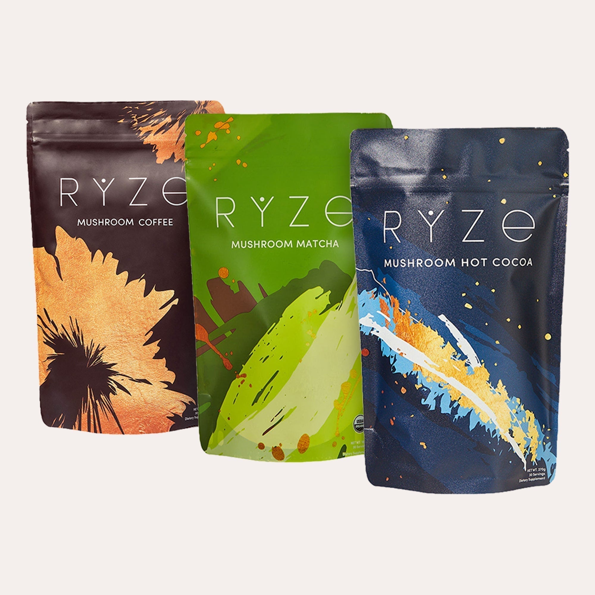 RYZE Hot Cocoa - with 6 Sleep Superfoods to Help Fall Asleep and Stay Asleep G1