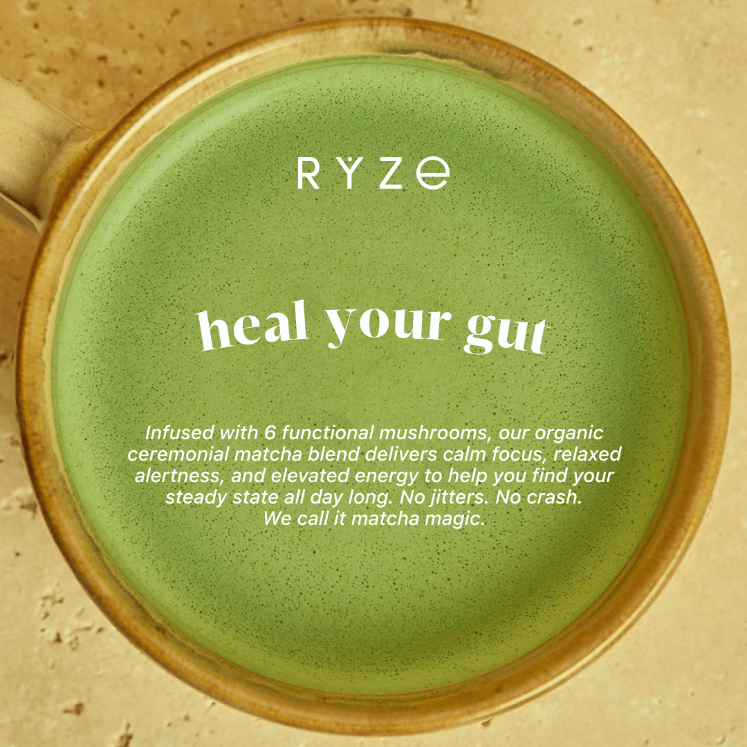 RYZE Organic Mushroom Matcha Starter Kit (60 servings) H9