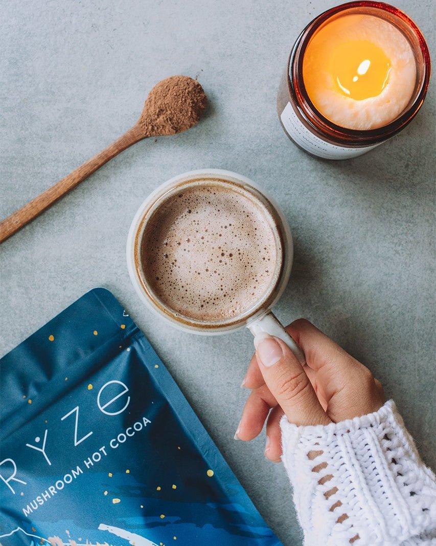 Try our Mushroom Hot Cocoa 50% OFF! L0